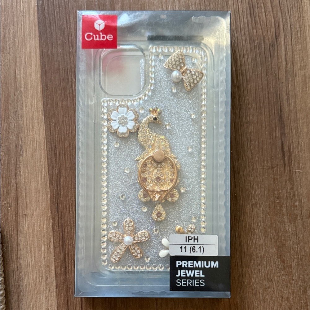 Premium Jewel Series iPhone 11 Case - Gold and Silver